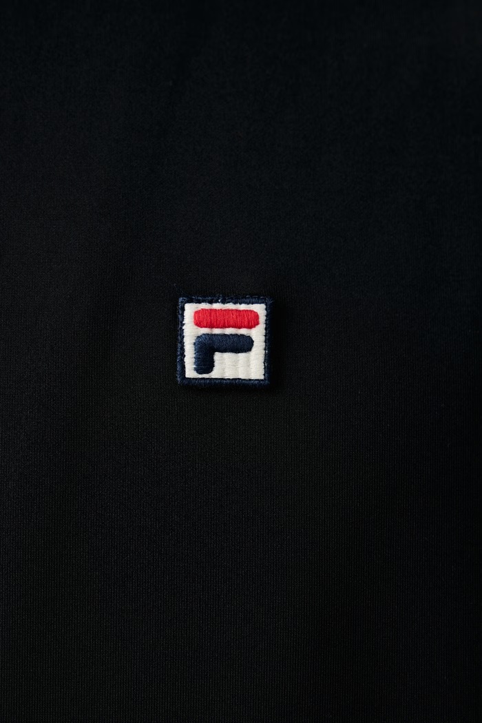 Bluza rozpinana męska CAVALESE Fila czarny FAM1330