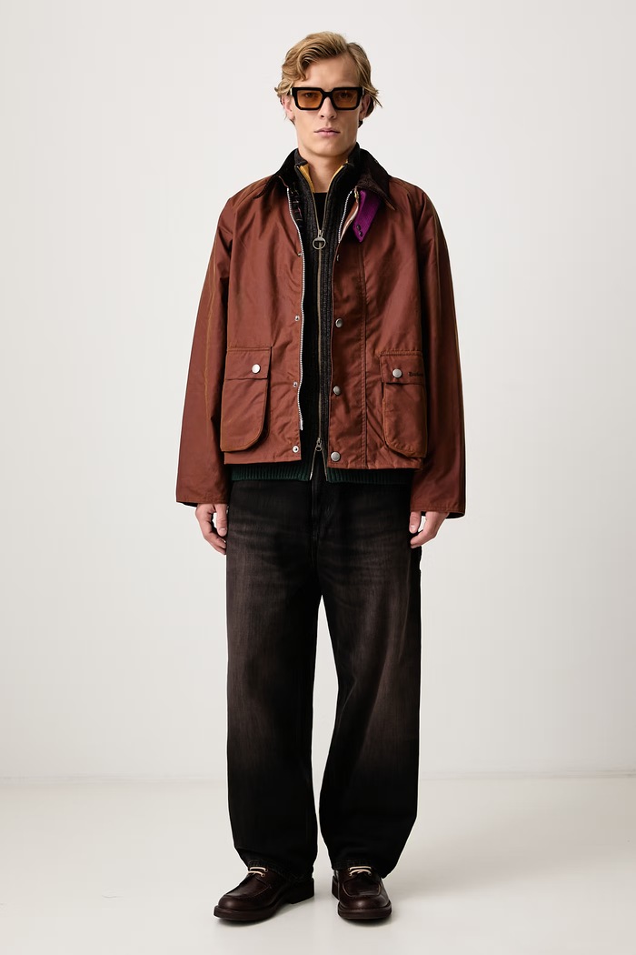 Barbour X PAUL SMITH куртка вощена чоловіча MWX2610BR71 коричневий AW26
