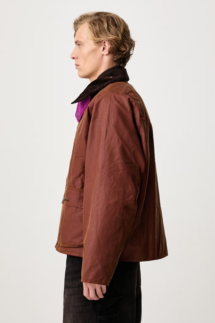 X PAUL SMITH куртка вощена чоловіча Barbour MWX2610BR71 коричневий