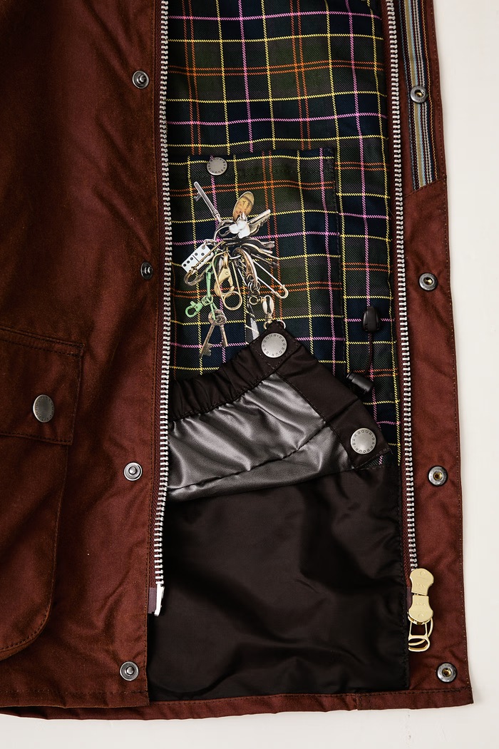 Barbour X PAUL SMITH куртка вощена чоловіча MWX2610BR71