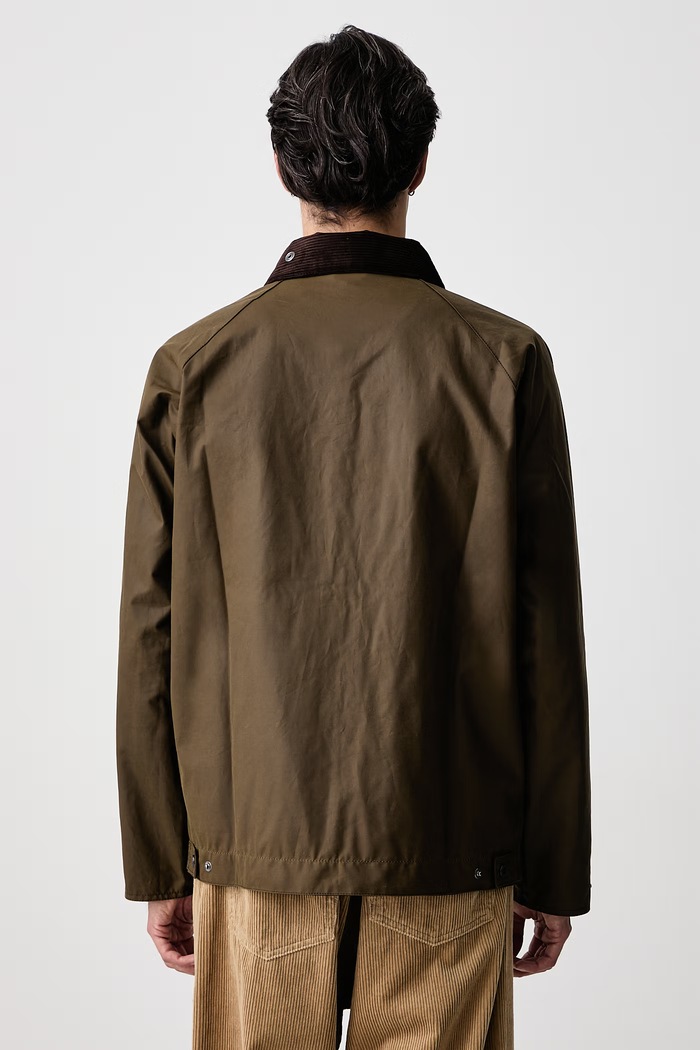Odzież Barbour Krótka kurtka bawełniana męska MWX2205BR71 brązowy
