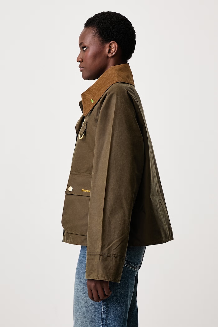 Kurtka damska woskowana Barbour LWX1595SN91 zielony