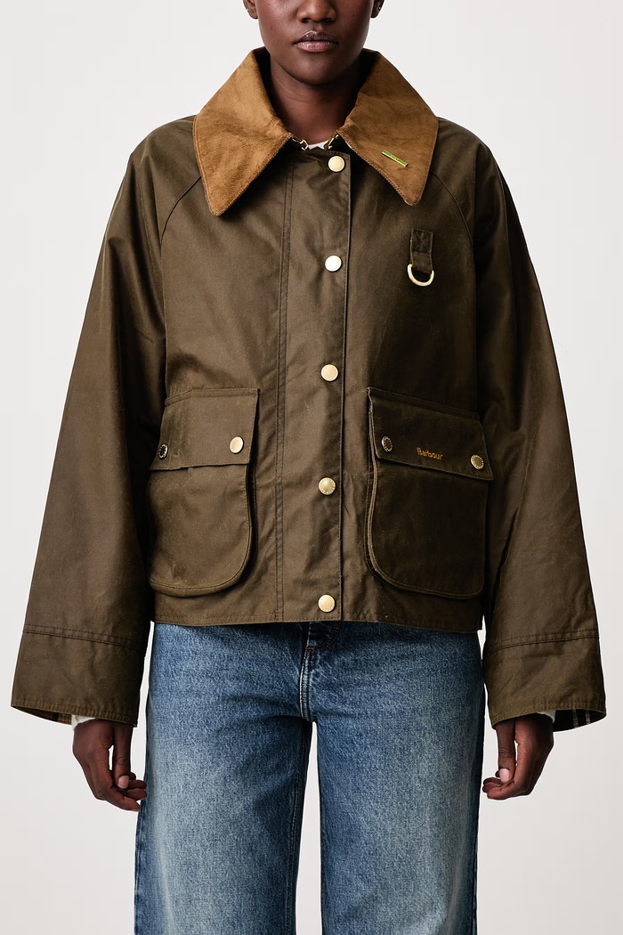 Kurtka damska woskowana Barbour zielony LWX1595SN91