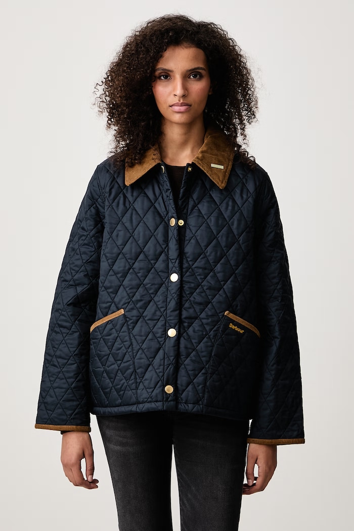 Barbour Kurtka pikowana damska granatowy LQU1851NY52