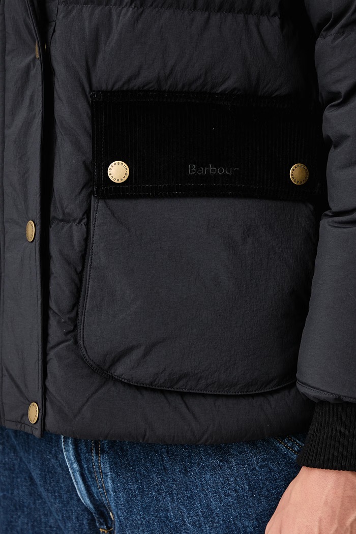 Barbour Kurtka puchowa męska LQU1948BK11
