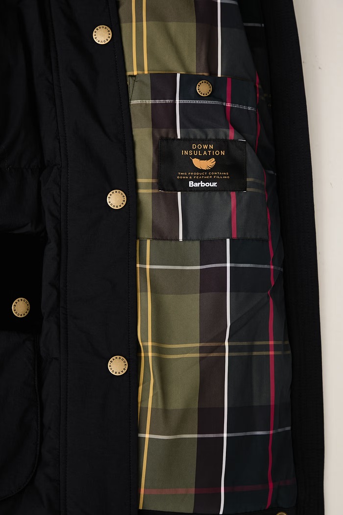 Barbour Kurtka puchowa męska LQU1948BK11