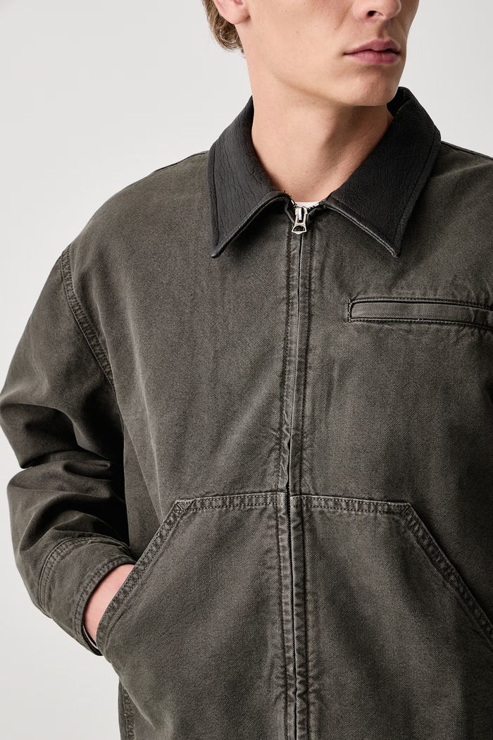 Kurtka przejściowa męska bawełniana rag & bone RX1826F2KKA zielony