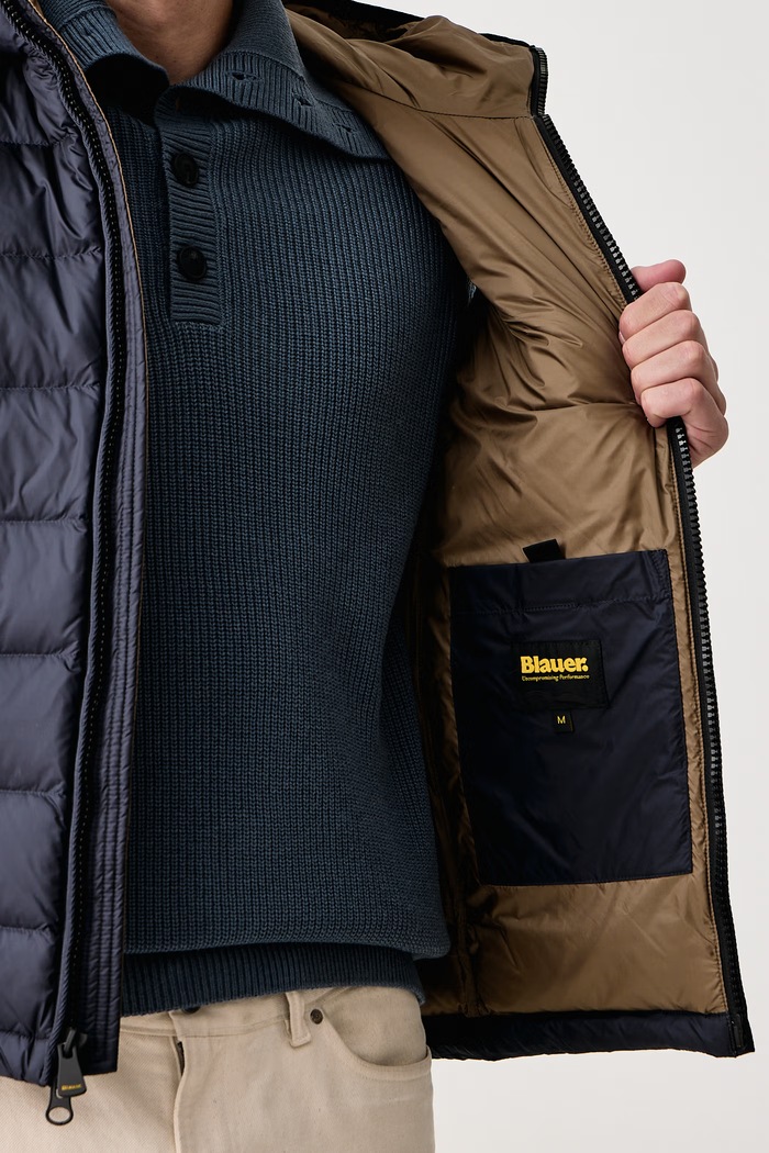 Blauer Bezrękawnik puchowy męski BLUX03046