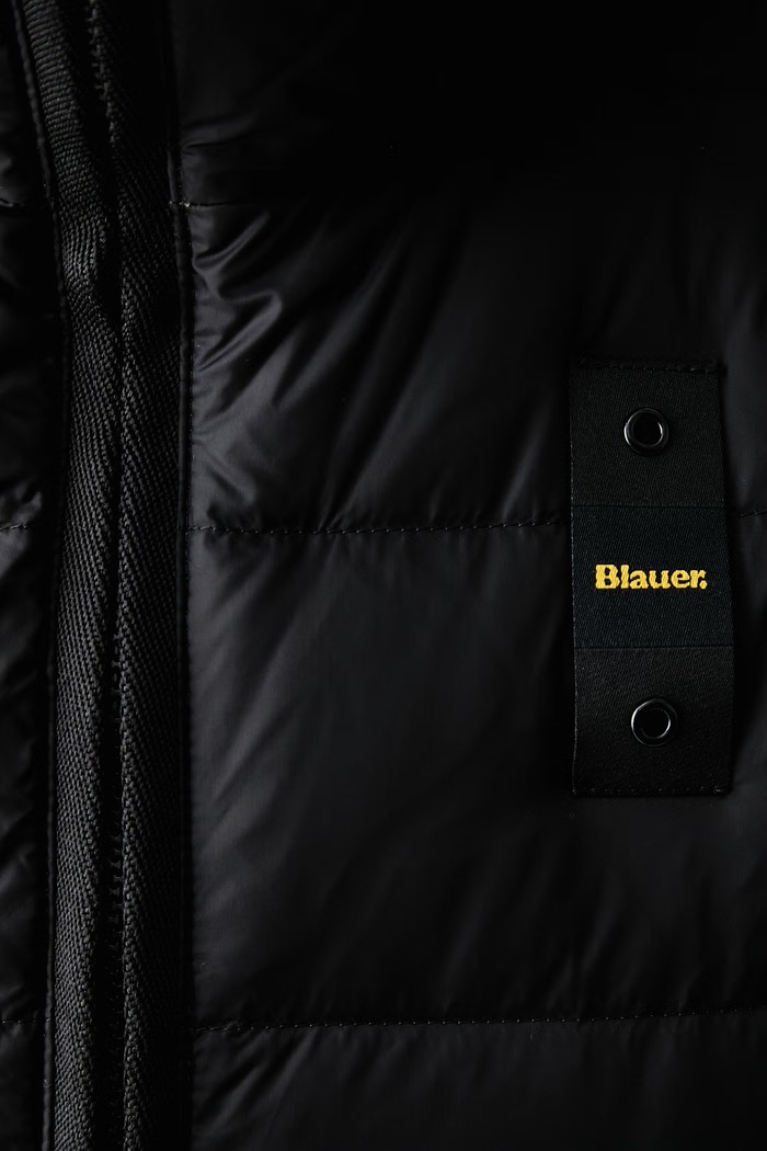 Bezrękawnik puchowy męski Blauer czarny BLUX03046