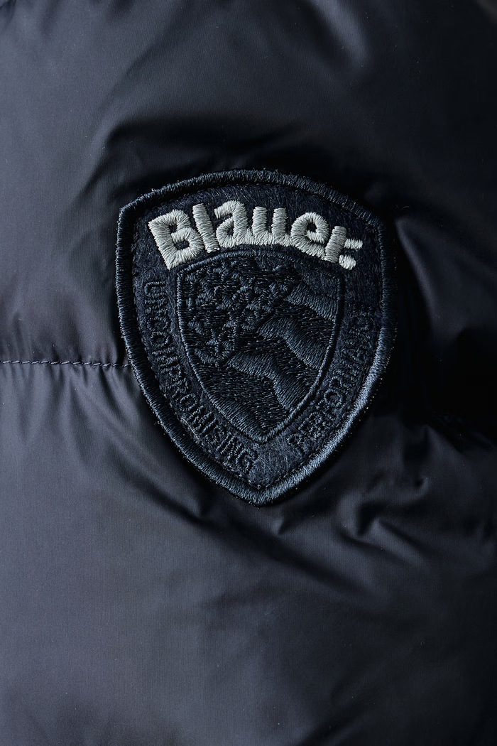 Kurtka puchowa męska Blauer granatowy BLUK03050