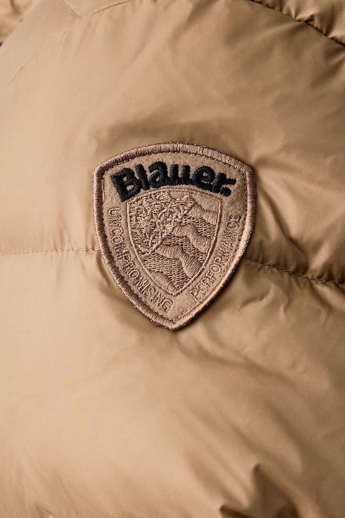 Kurtka puchowa męska Blauer brązowy BLUK03050