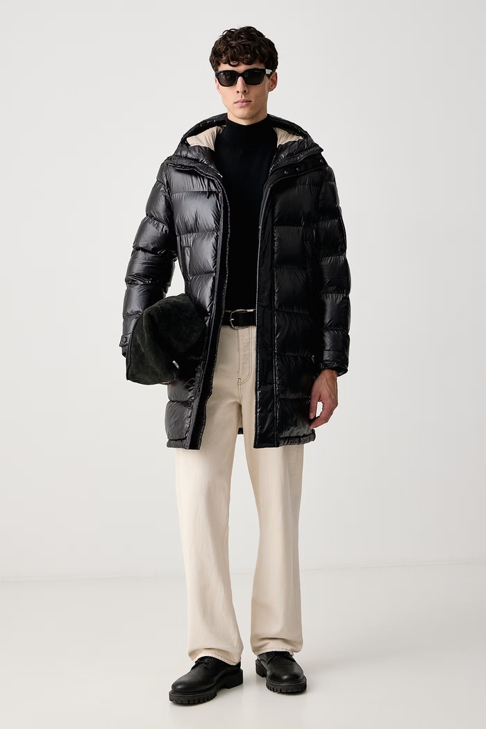 Blauer Kurtka męska BLUK02350 czarny AW26