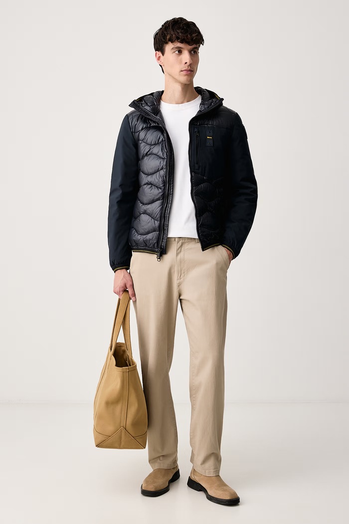 Blauer Kurtka męska BLUC08068 granatowy AW26