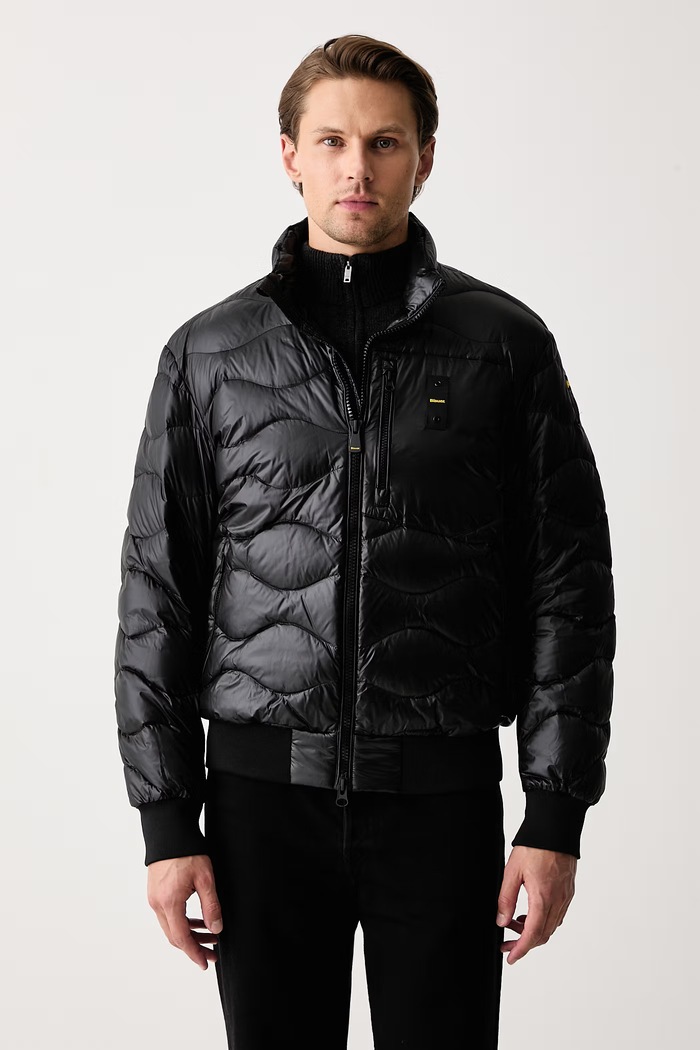 Blauer Kurtka puchowa męska czarny BLUC03067