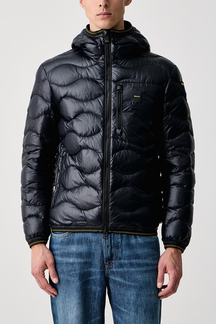 Kurtka puchowa męska Blauer BLUC03064 granatowy