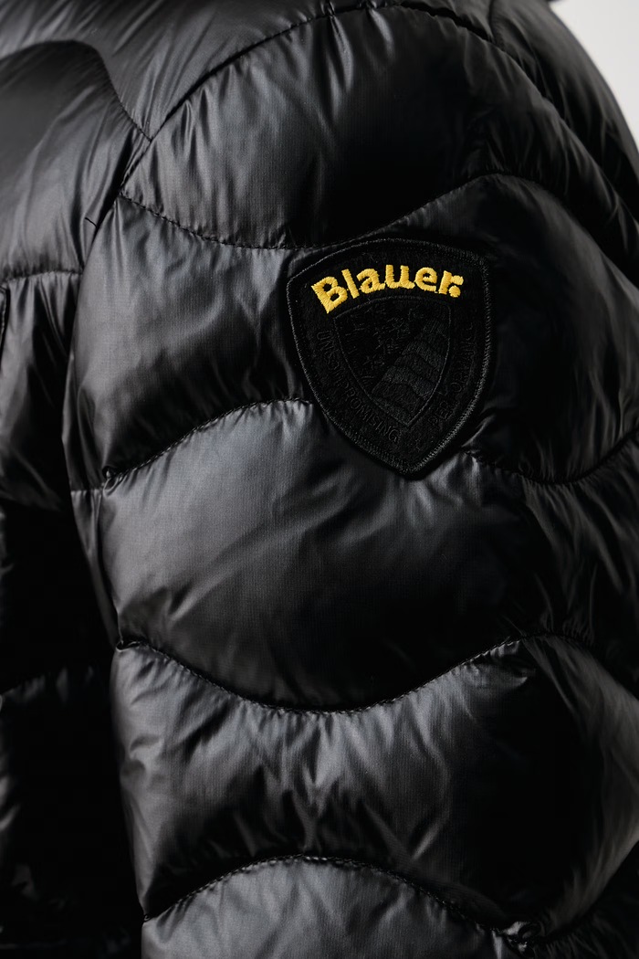 Kurtka puchowa męska Blauer czarny BLUC03064