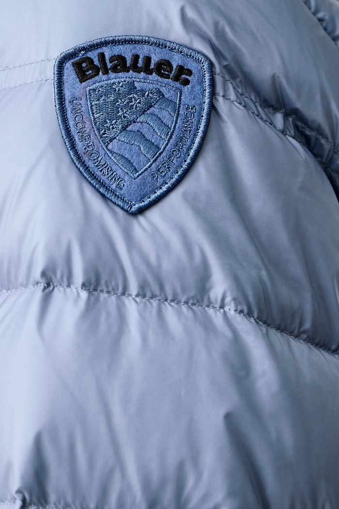 Kurtka puchowa męska Blauer niebieski BLUC03047