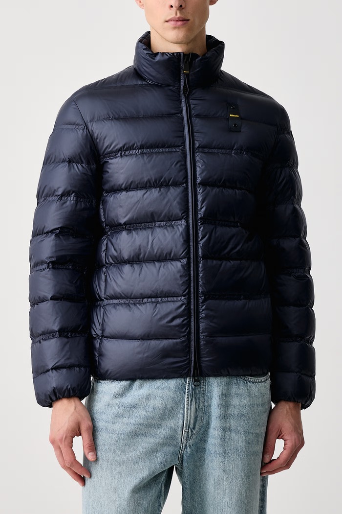 Kurtka puchowa męska Blauer BLUC03047 granatowy