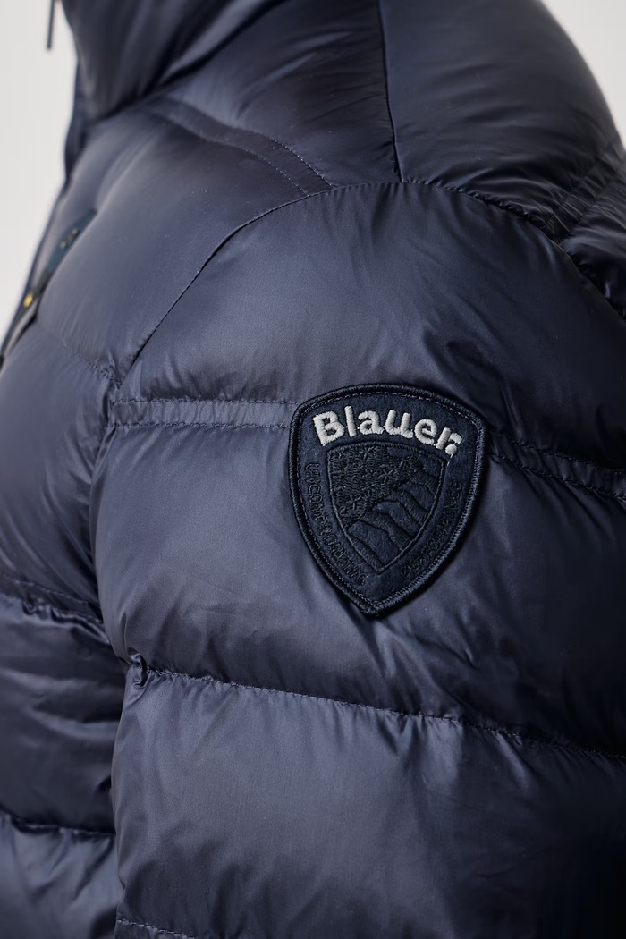 Kurtka puchowa męska Blauer granatowy BLUC03047