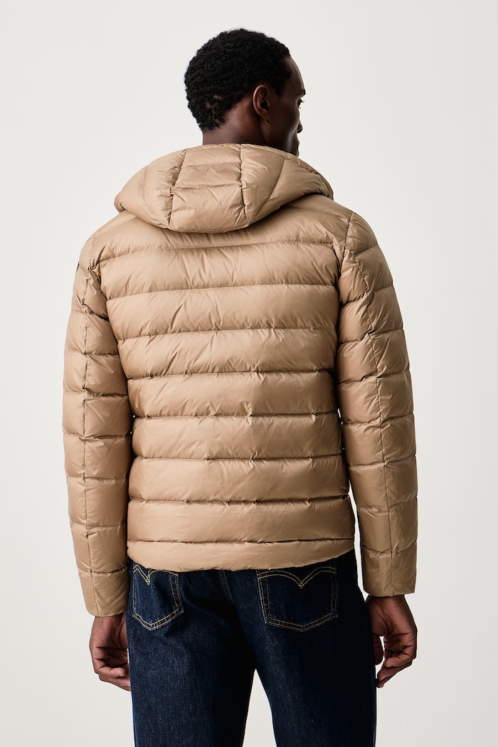 Blauer Kurtka puchowa męska BLUC03044 brązowy AW26
