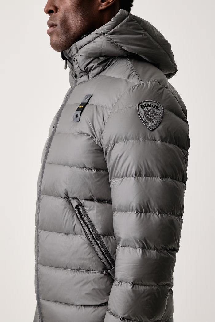Kurtka puchowa męska Blauer BLUC03044 szary