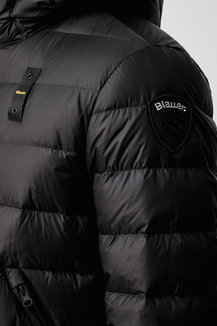Kurtka puchowa męska Blauer czarny BLUC03044