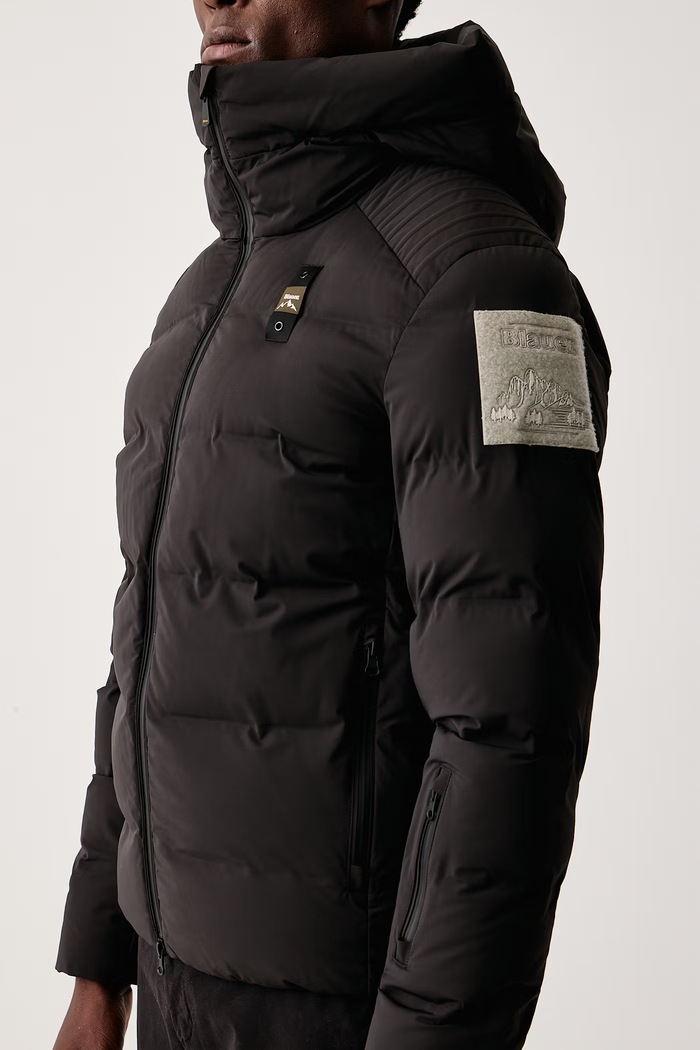 Kurtka pikowana męska Blauer BLUC02590 czarny