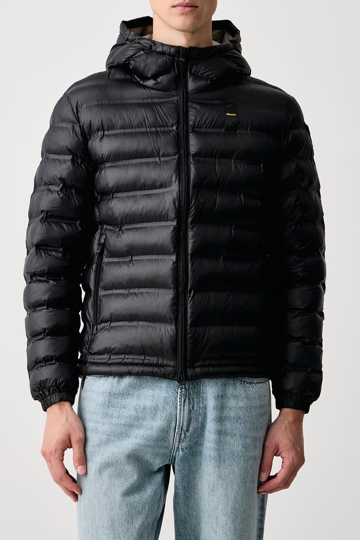 Kurtka pikowana męska Blauer BLUC02218 czarny