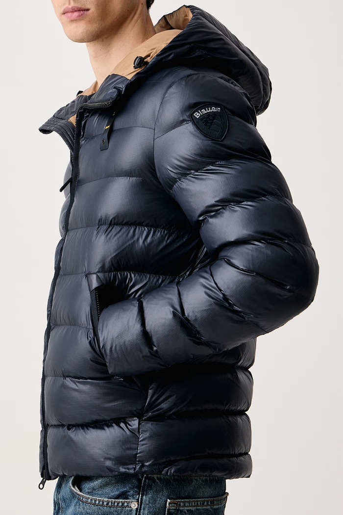 Kurtka męska Blauer BLUC02054 granatowy