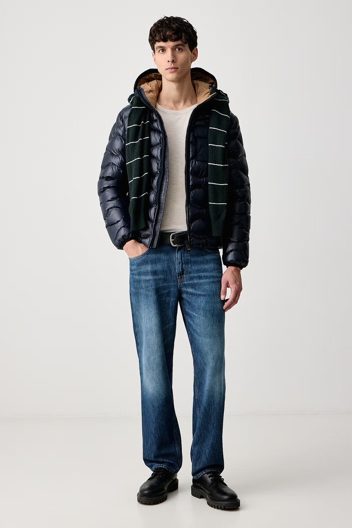 Blauer Kurtka męska BLUC02053 granatowy AW26