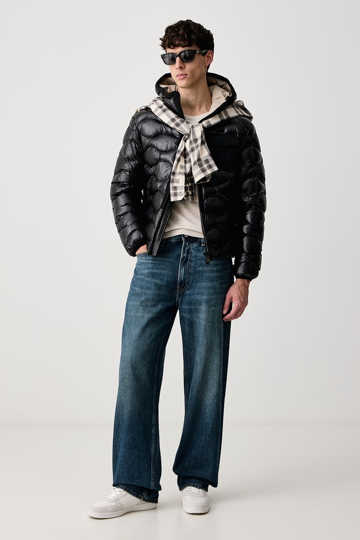 Blauer Kurtka męska BLUC02053 czarny AW26