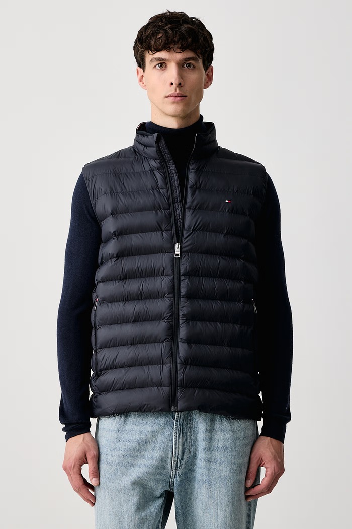 Tommy Hilfiger Bezrękawnik męski granatowy MW0MW39989