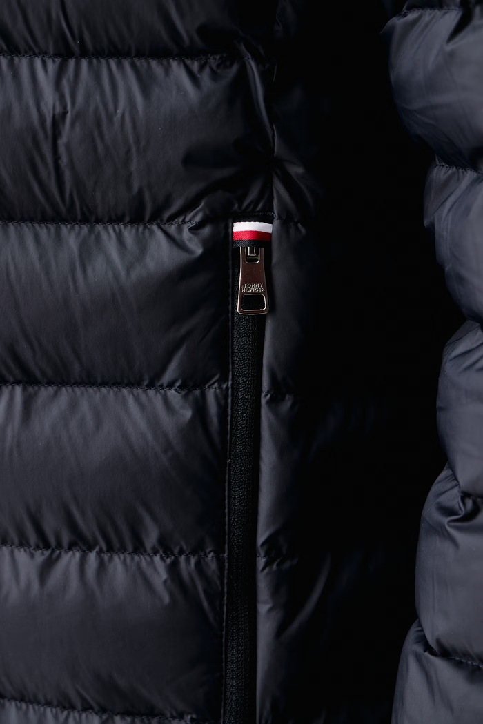 Kurtka pikowana męska Tommy Hilfiger granatowy MW0MW39990