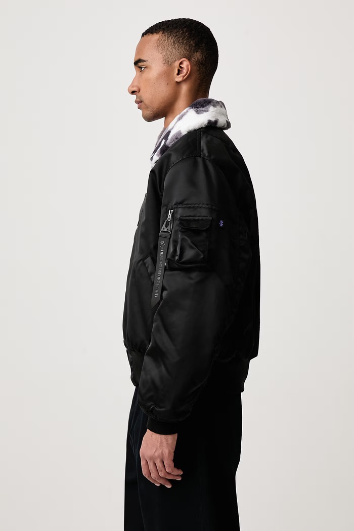 B-15 Reversible II UV kurtka dwustronna męska Alpha Industries 768017 czarny