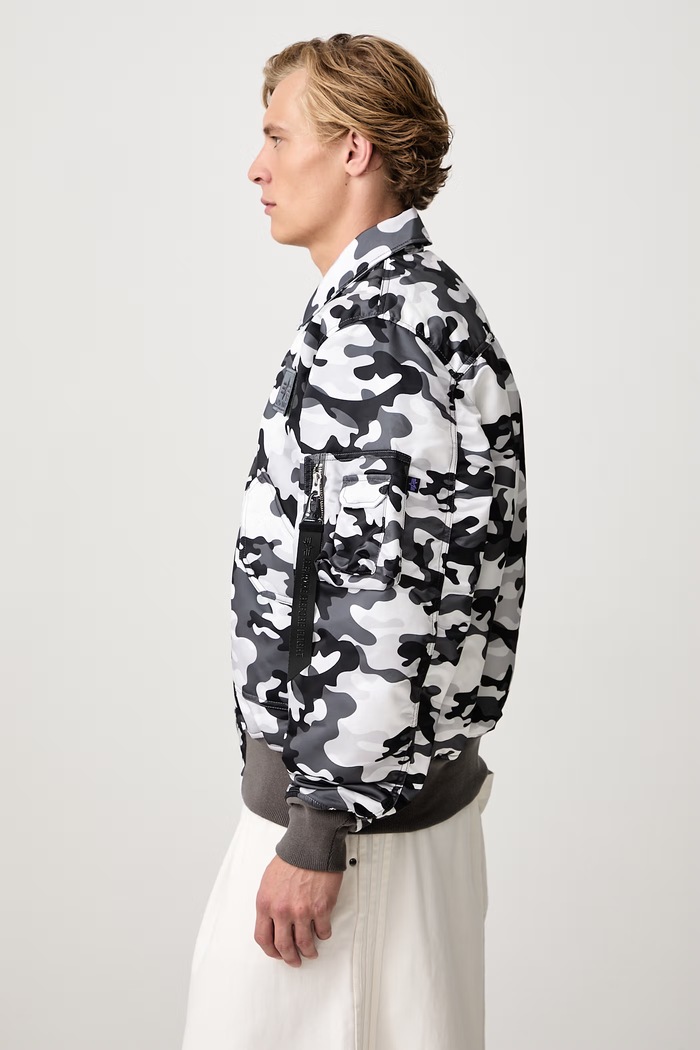 CWU-45/P Base Camo UV bomberka męska Alpha Industries 768005C szary