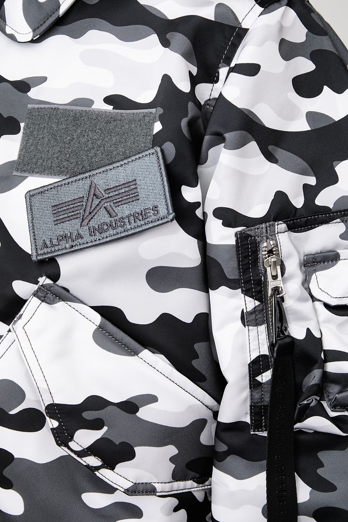 Alpha Industries CWU-45/P Base Camo UV bomberka męska 768005C