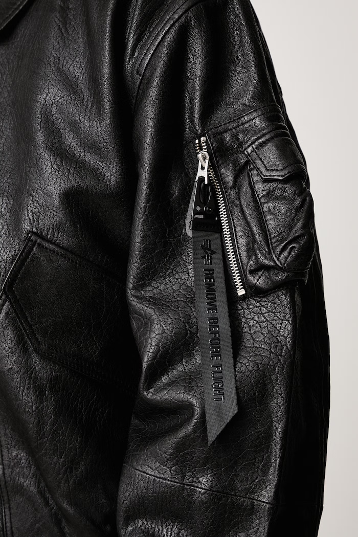 Alpha Industries CWU-36/P Leather UV kurtka skórzana męska 768002
