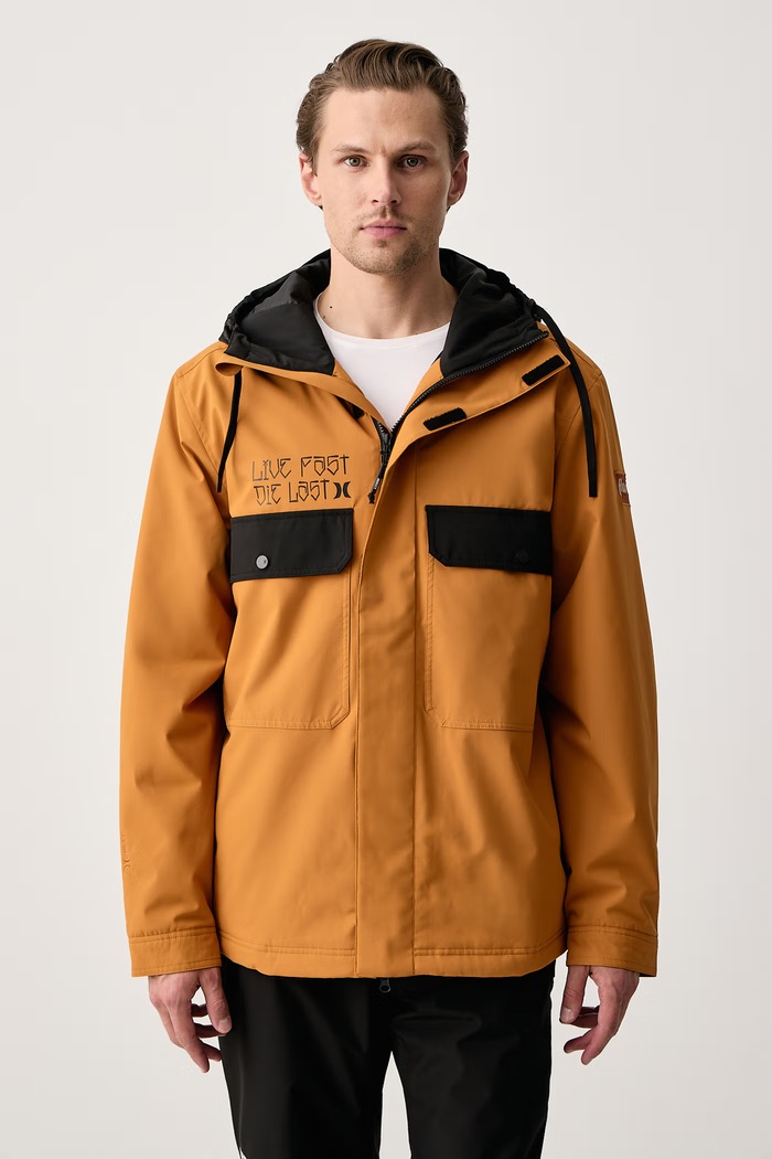 Hurley Kurtka męska pomarańczowy MSJEUIC0011