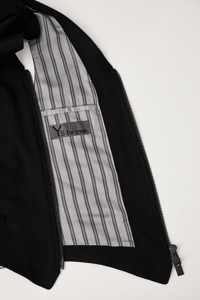 Yohji Yamamoto Kamizelka wełniana męska KN3700