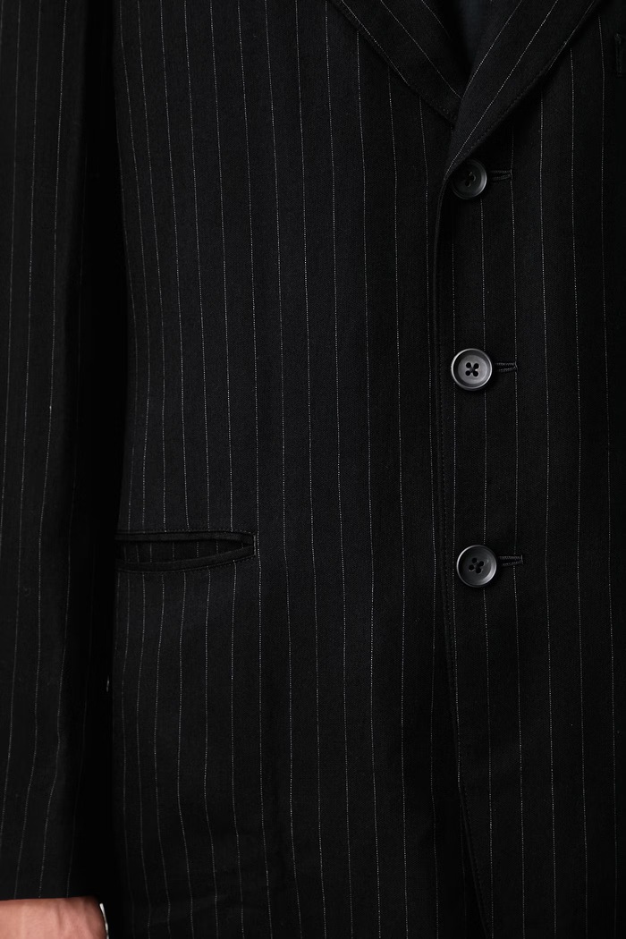 Yohji Yamamoto 3BUTTONS marynarka męska KN3661