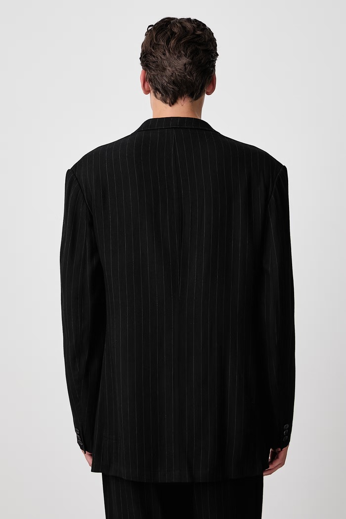 Odzież Yohji Yamamoto 2BUTTONS marynarka męska KN3659 czarny