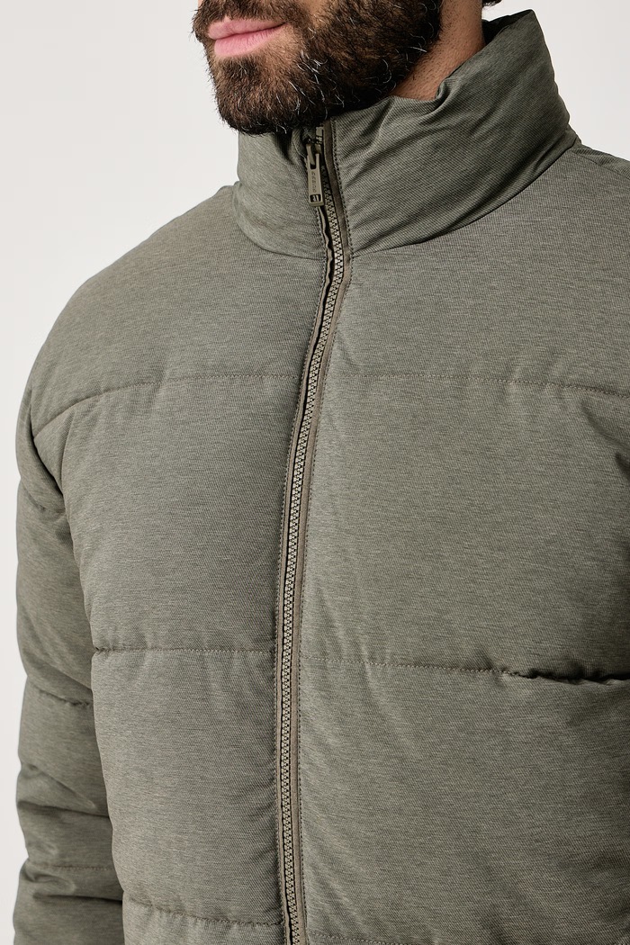 Prešívaná bunda pánska ROGER Guess Z6BL05.W4833 zelená