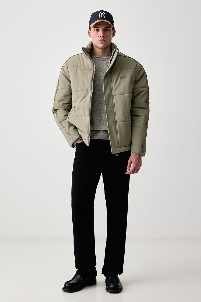 Guess Prijelazna jakna za muškarce STEPHANE Z6BL02.K7216 zelena AW26