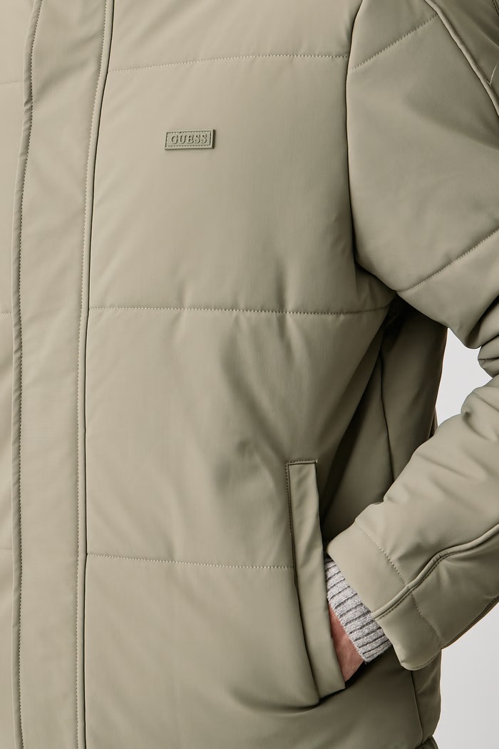 Prijelazna jakna za muškarce STEPHANE Guess Z6BL02.K7216 zelena