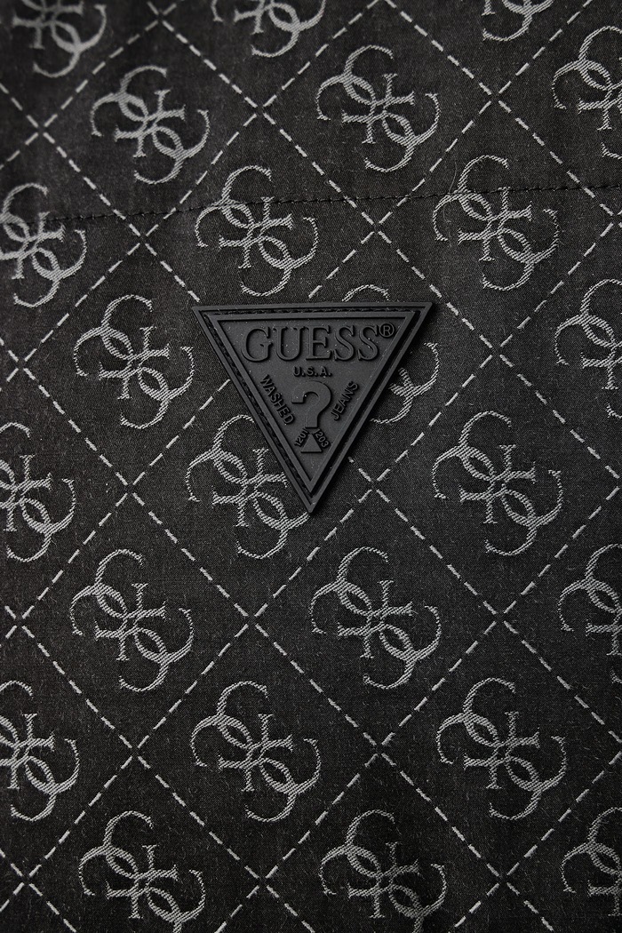 Kurtka pikowana męska Guess szary Z5BL02.WFIQ2
