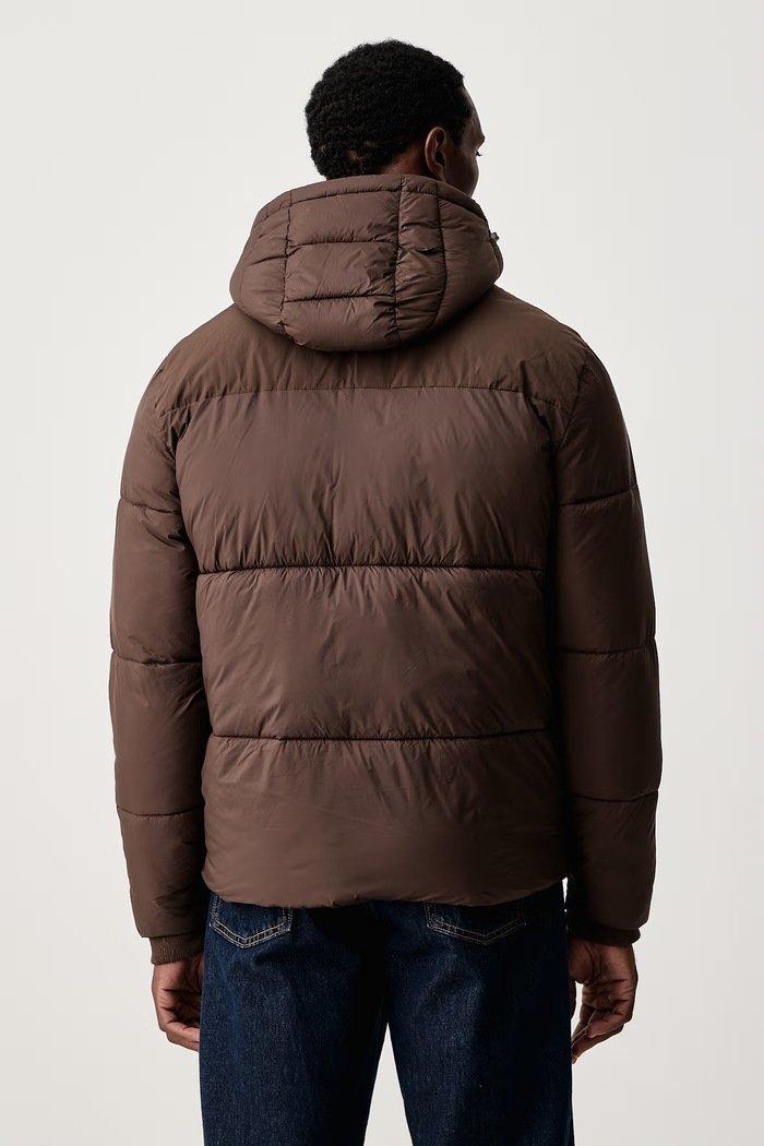 Odjeća Guess Zimska jakna za muškarce ZENITH M6BL64.W4477 smeđa