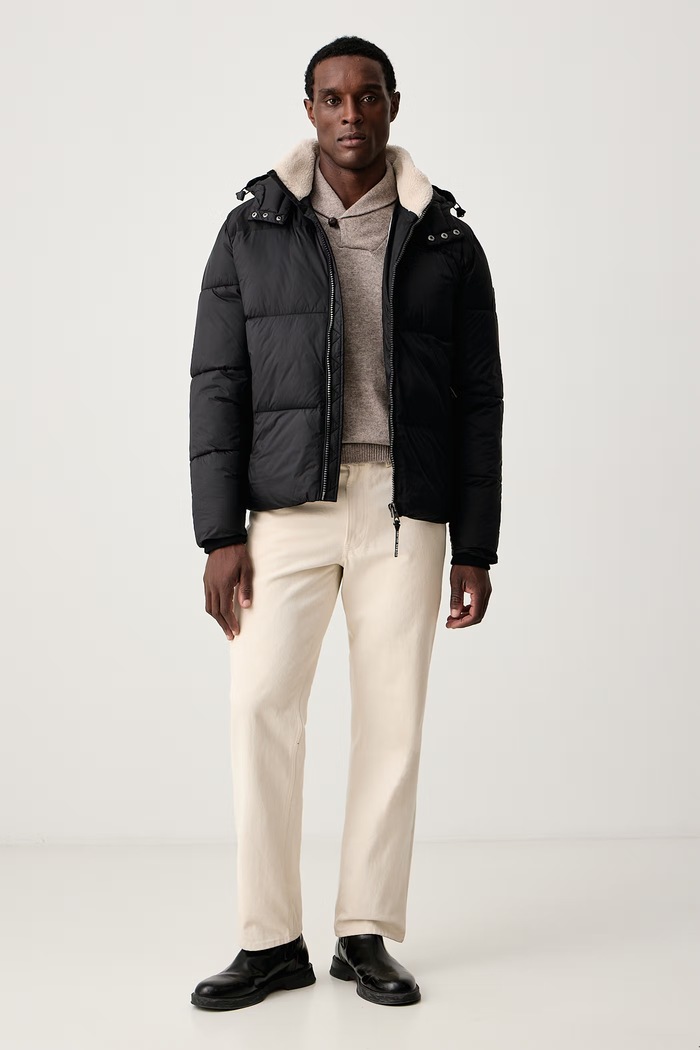 Guess Zimska jakna za muškarce ZENITH M6BL64.W4477 crna AW26