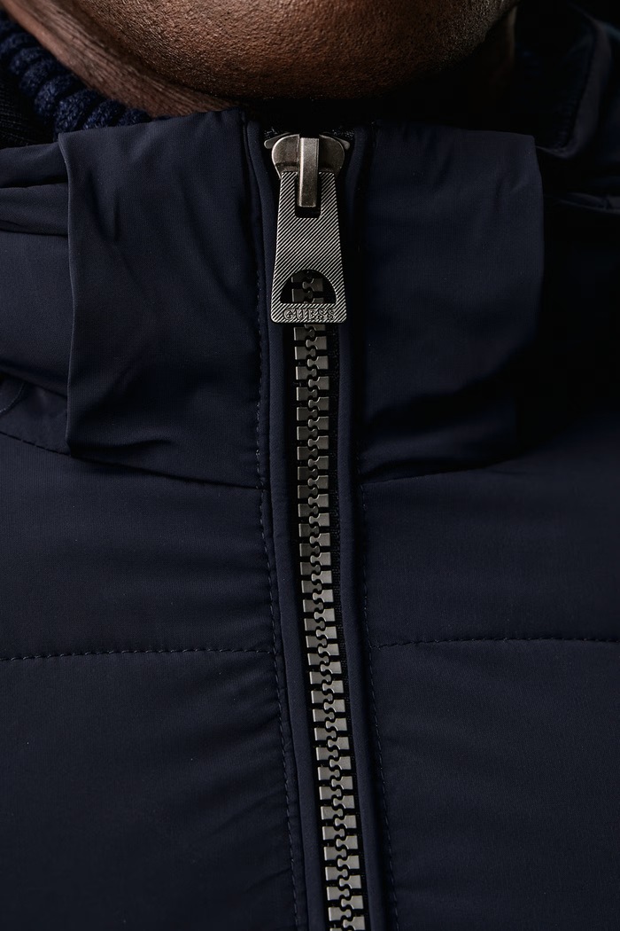 Zimska jakna za muškarce Guess mornarsko plava M6BL58.W4170