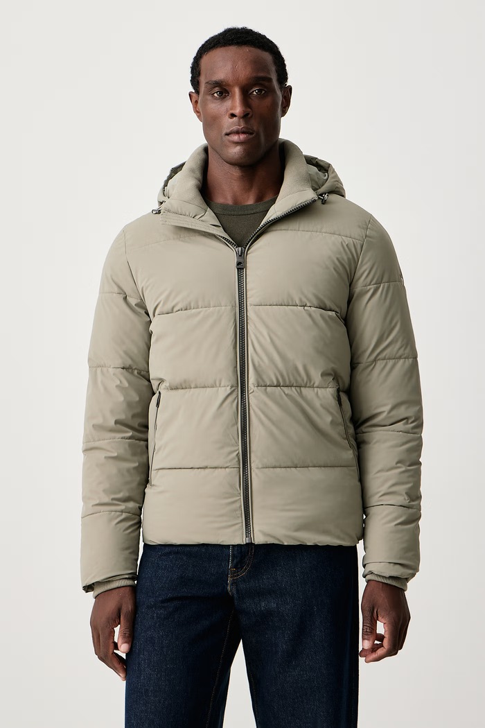 Guess Zimska jakna za muškarce zelena M6BL58.W4170