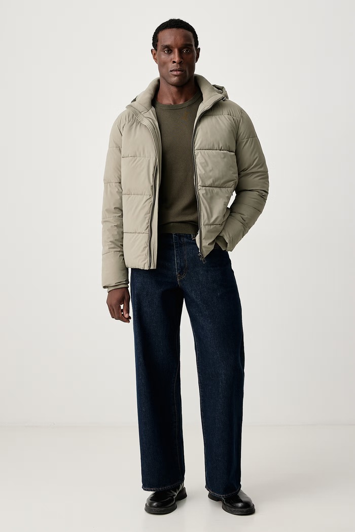 Guess Zimska jakna za muškarce M6BL58.W4170 zelena AW26